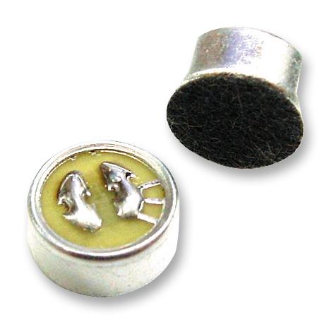 AOM-6545L-R MICROPHONE, OMNI LEADS, 9.7MM PROJECTS UNLIMITED