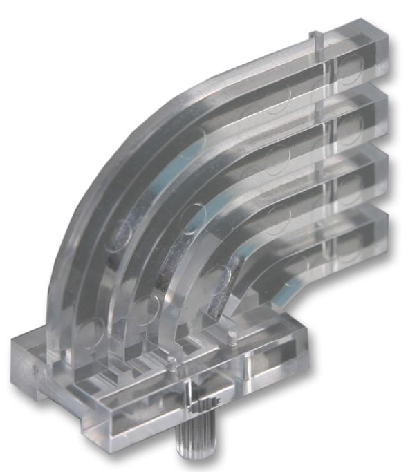 515-1023F LIGHT PIPE, QUAD-LEVEL, 3MM DIALIGHT