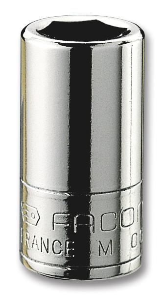 R.8 SOCKET, HEXAGON, 1/4"DRV, 8MM FACOM