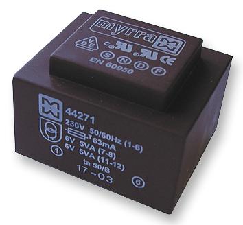 44266 TRANSFORMER 10VA 9V MYRRA
