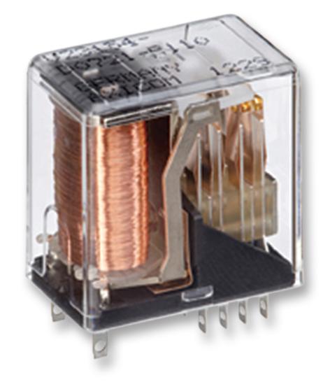4-1393807-4 POWER RELAY, DPDT, 24VDC, 5A, THT AXICOM - TE CONNECTIVITY