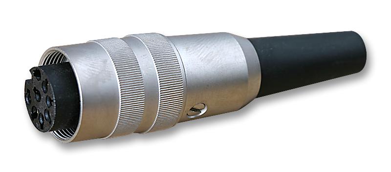 KV80 SOCKET, DIN, STRAIGHT, 8WAY LUMBERG