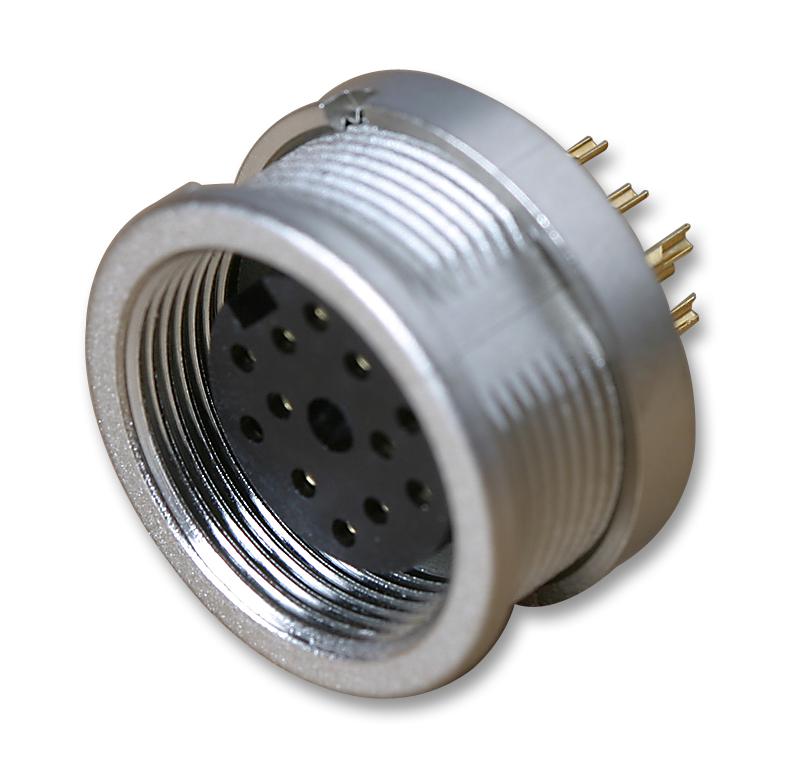 KFV 120 SOCKET, DIN, PANEL, 12WAY LUMBERG