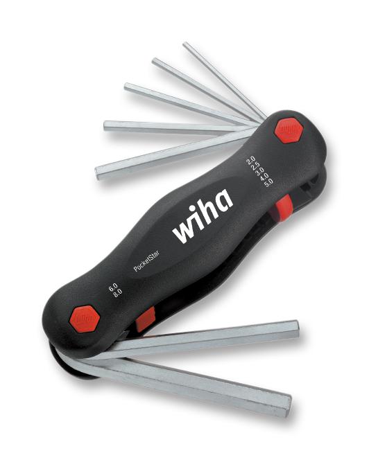 23040 ALLEN KEY SET, FOLD UP, 7PC WIHA