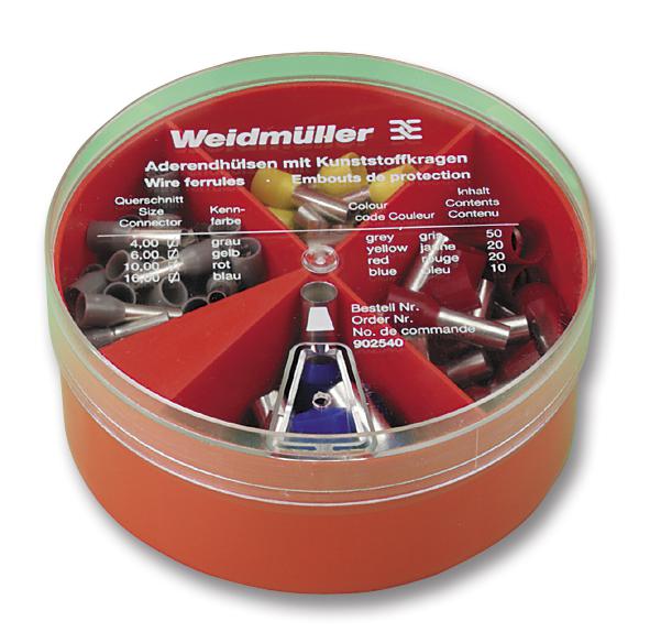 9025400000 FERRULE KIT, NO2, PK90 WEIDMULLER