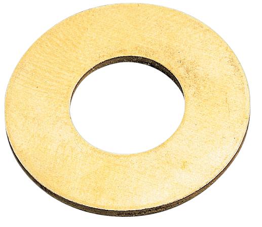 M2- FABRWAN100- WASHER, FORM A, BRASS, NP, M2, PK100 TR FASTENINGS