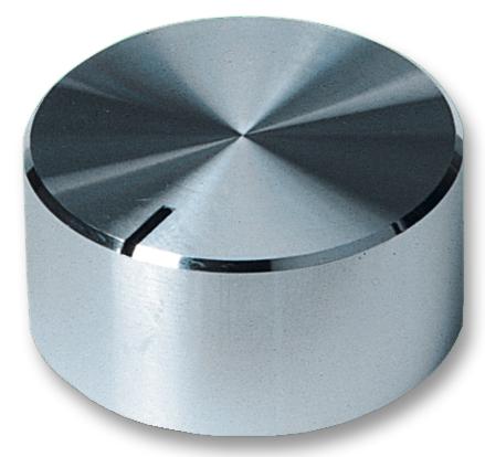 29S-2D KNOB, ALUMINIUM, SPUN, 29MM MULTICOMP