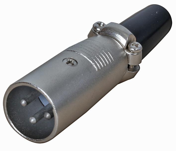 PLS00516 CONNECTOR XLR MALE IN LINE PULSE