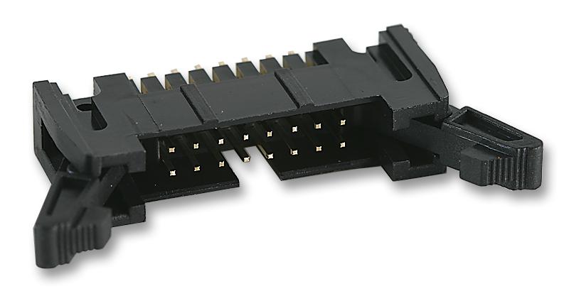 N3793-6302RB HEADER, STRAIGHT, L/LATCH, 10WAY 3M