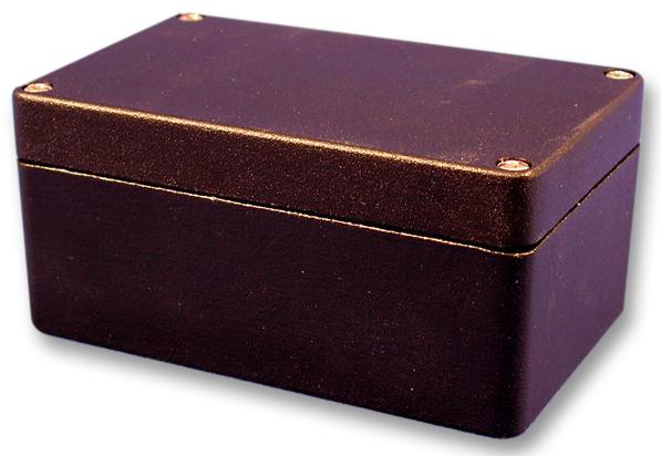 1590Z231BK BOX, DIECAST, BLACK, 200X221X112MM HAMMOND