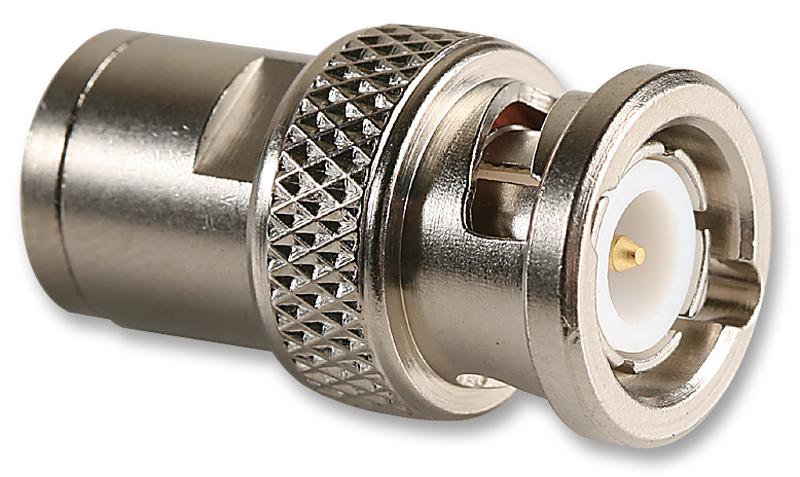 R404441000. RF COAXIAL, BNC, STRAIGHT PLUG, 50OHM RADIALL