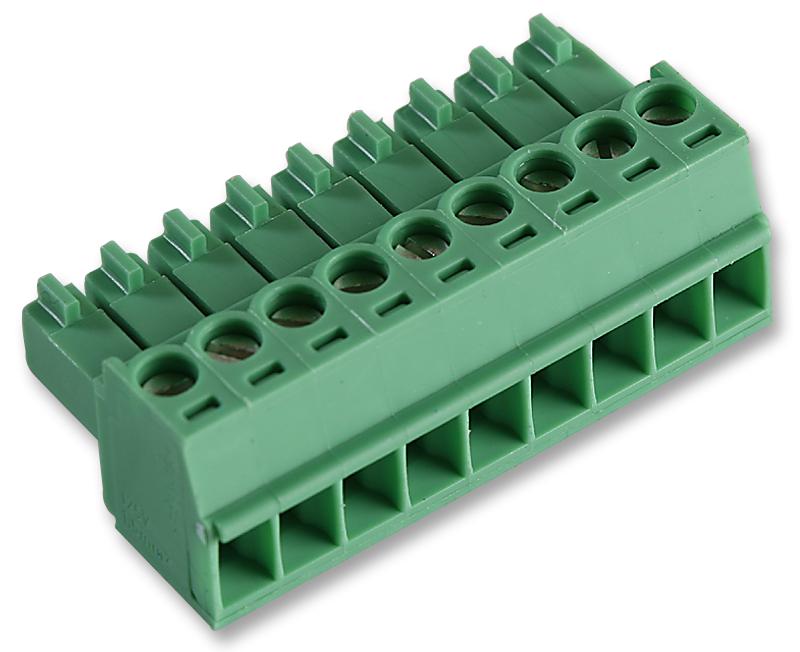 MC 1,5/9-ST-3,5 TERMINAL BLOCK, PLUGGABLE, 9POS, 16AWG PHOENIX CONTACT