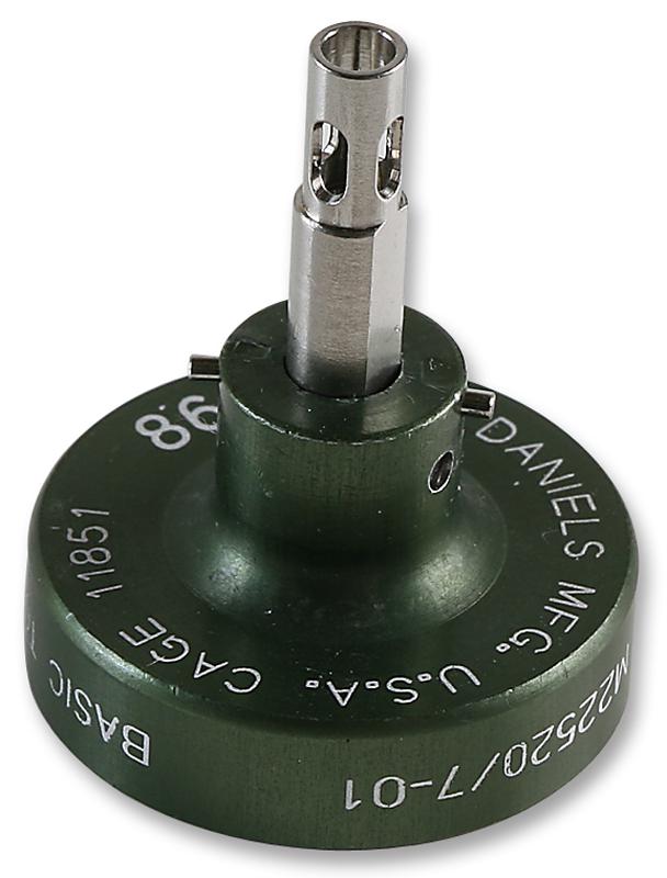 86-1S POSITIONER, CRIMP CONTACTS SWITCHCRAFT/CONXALL