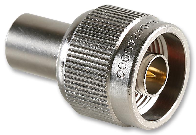 R404240000 RF COAXIAL, N, STRAIGHT PLUG, 50OHM RADIALL