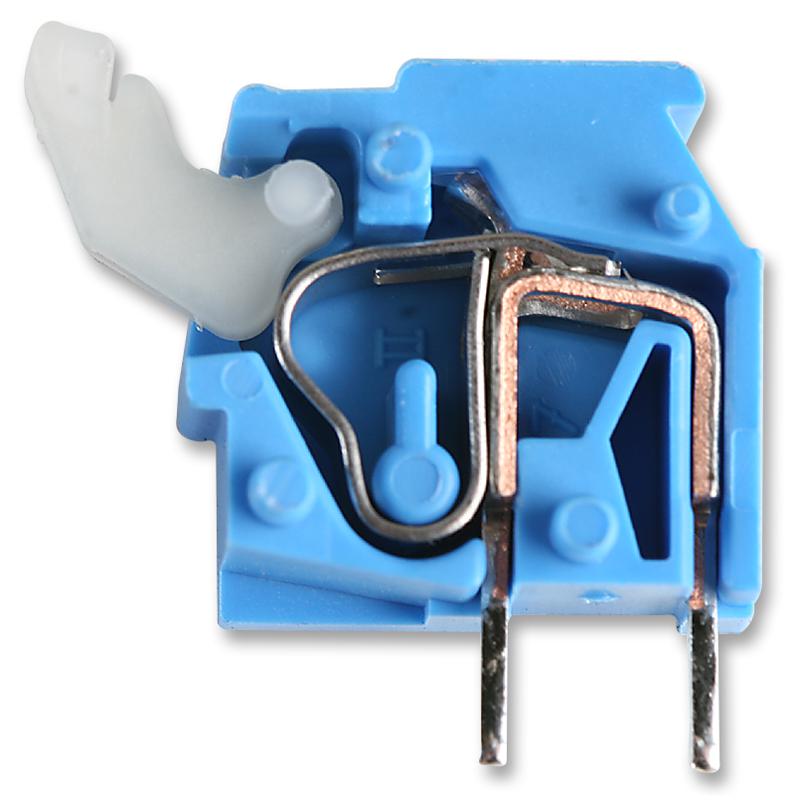 255-744 TERMINAL BLOCK, WIRE TO BRD, 1POS, 12AWG WAGO