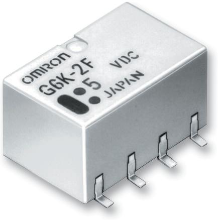 G6K-2G-Y DC3 RELAY, SIGNAL, DPDT, 30VDC, 1A OMRON
