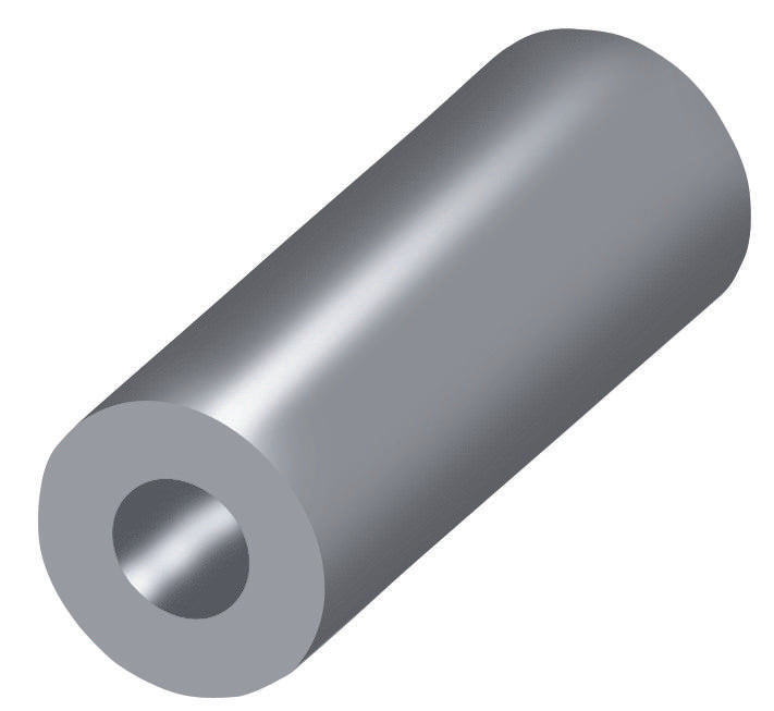 R40-6000802 SPACER, ROUND, BRASS, 8MM HARWIN