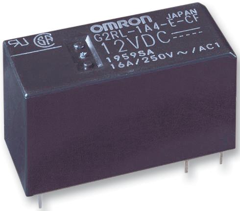G2RL-1A-CF DC12 POWER RELAY, SPST-NO, 12VDC, 12A, THT OMRON