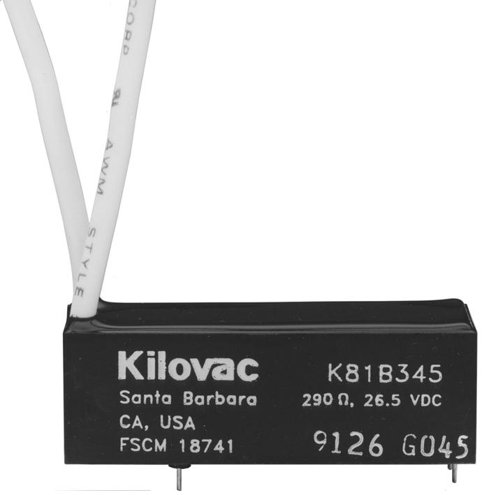 K81AB57 RELAY, SPST-NO, 10KV, 10A KILOVAC - TE CONNECTIVITY