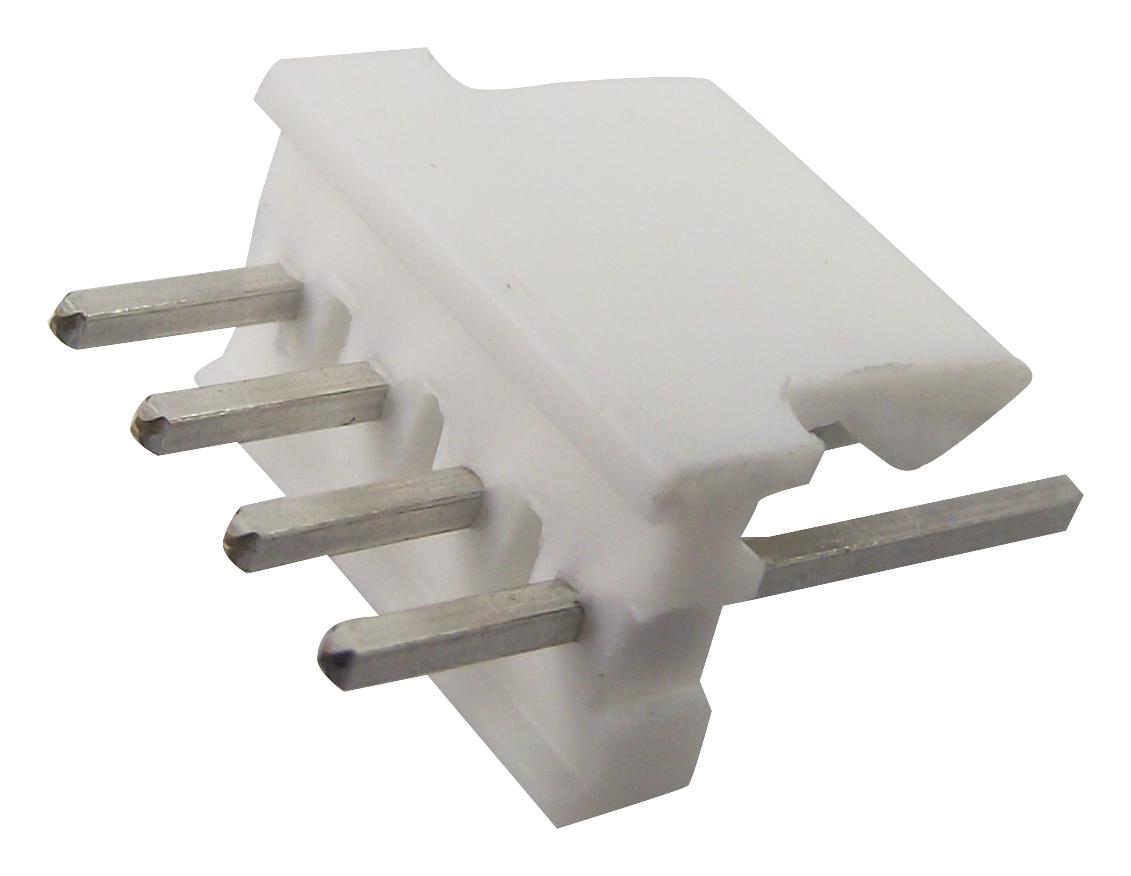 640456-4 HEADER, THT, VERTICAL, 2.54MM, 4WAY AMP - TE CONNECTIVITY