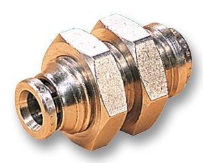 100290400 BULKHEAD CONNECTOR, 4MM NORGREN