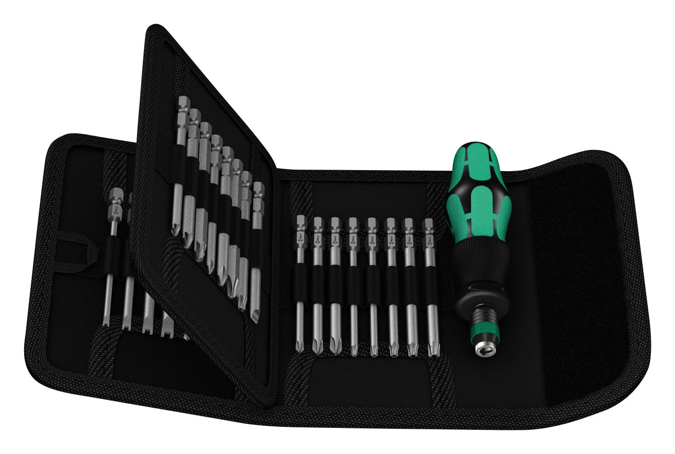 KRAFTFORM KOMPAKT 62 SCREWDRIVER BIT SET, 33PC WERA