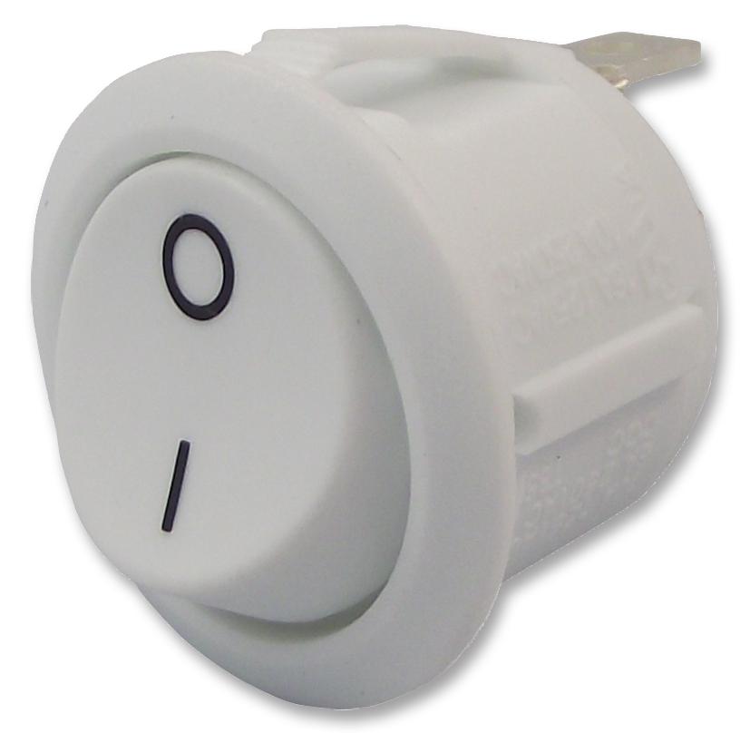 R13112AAAB SWITCH, SPST, 10A, 250V, WHITE, I/O ARCOLECTRIC (BULGIN LIMITED)