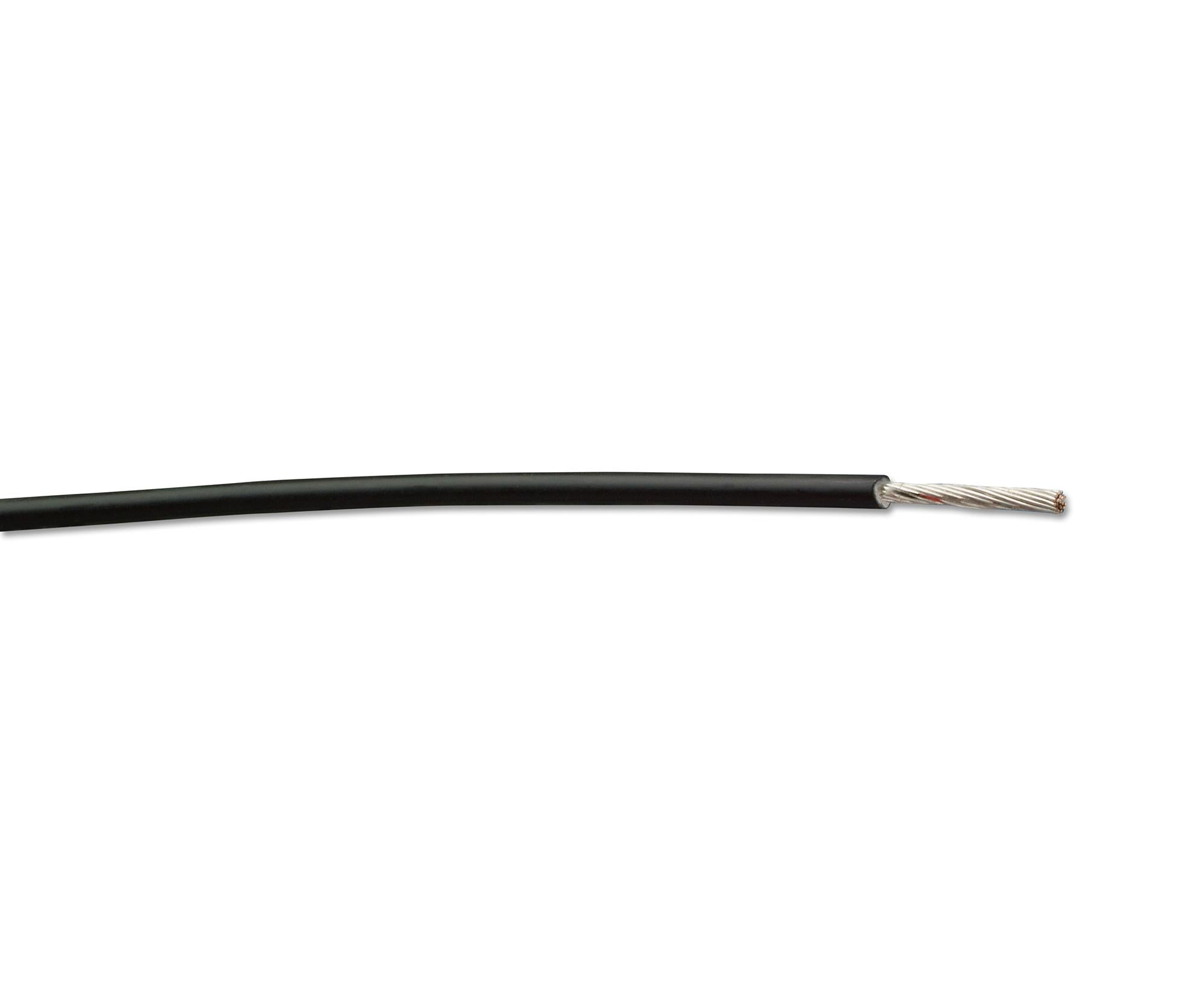 FLDWC0311-1.00-0 WIRE, BLACK, 1MM, 100M RAYCHEM - TE CONNECTIVITY