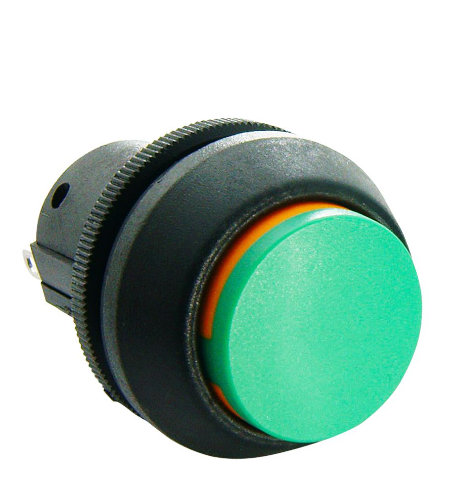 76-9712/439088G SWITCH, LATCHING, GRN ITW SWITCHES