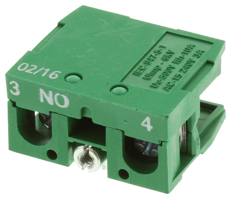 RAS-CBNO CONTACT BLOCK, 1NO MULTICOMP