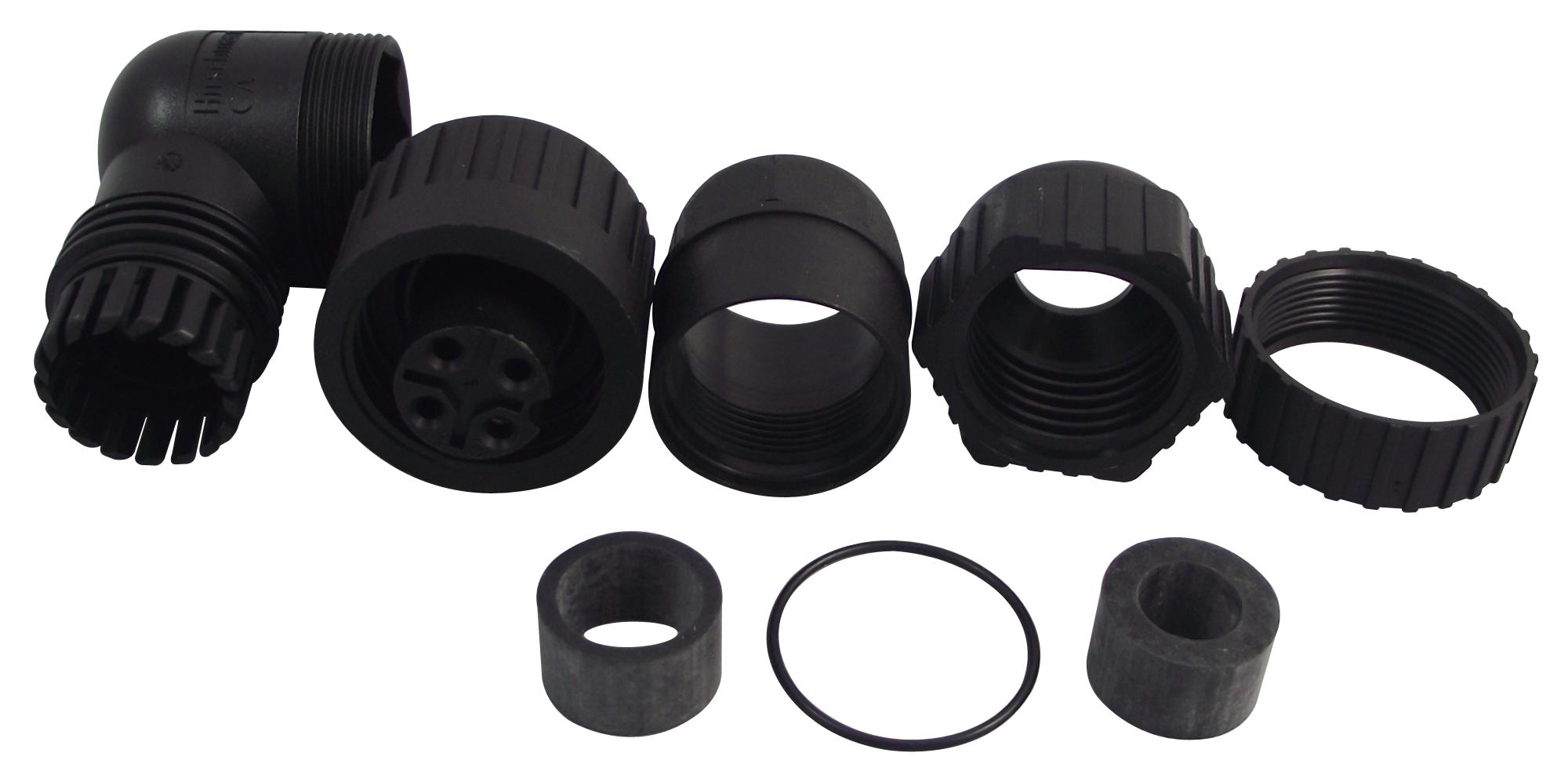 CA3WLD CONNECTOR, CIRCULAR, 3+PE WAY HIRSCHMANN