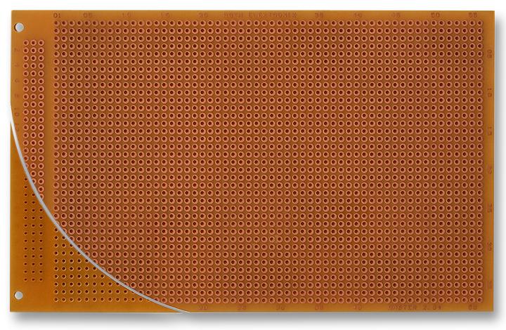 RE060-HP PCB, EUROCARD, FR2 ROTH ELEKTRONIK