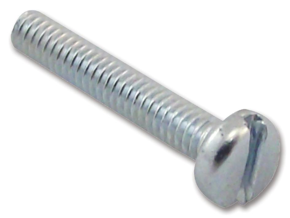 M3 16 PSSTMC Z100 SCREW, SLT, PAN, STEEL, BZP, M3X16,PK100 TR FASTENINGS