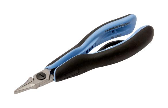RX7490 PLIER, FLAT NOSE, SMOOTH, 146MM ERGO BAHCO