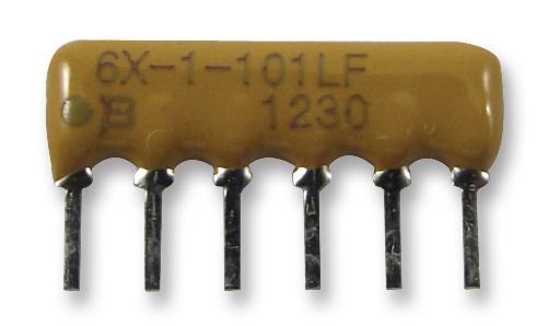 4606X-101-331LF RESISTOR N/W, 5RES, 330 OHM, 2%, TH BOURNS