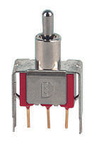 1MS3T2B4VS2RE SWITCH, PCB, SPDT, VERT MULTICOMP PRO