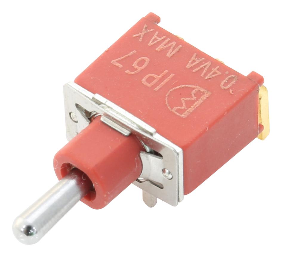 1AS3T2B4M6RE SWITCH, PCB, SPDT, HORIZ MULTICOMP PRO