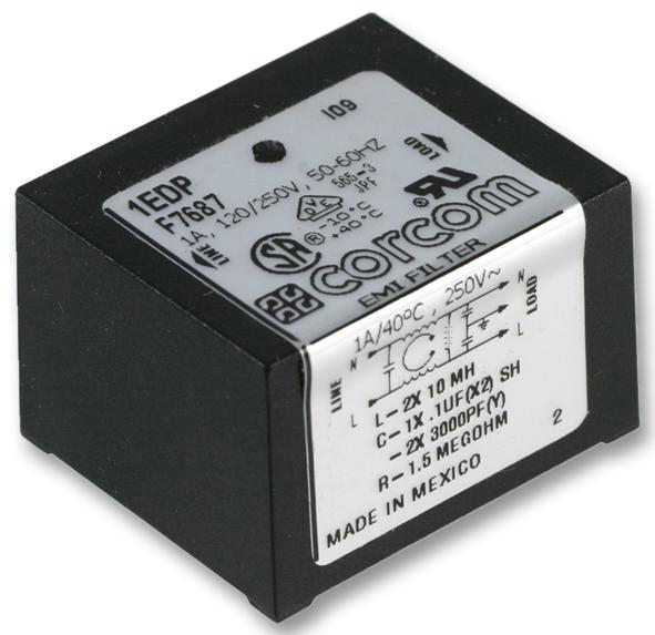10EDP FILTER, 10A, PCB MOUNT CORCOM - TE CONNECTIVITY