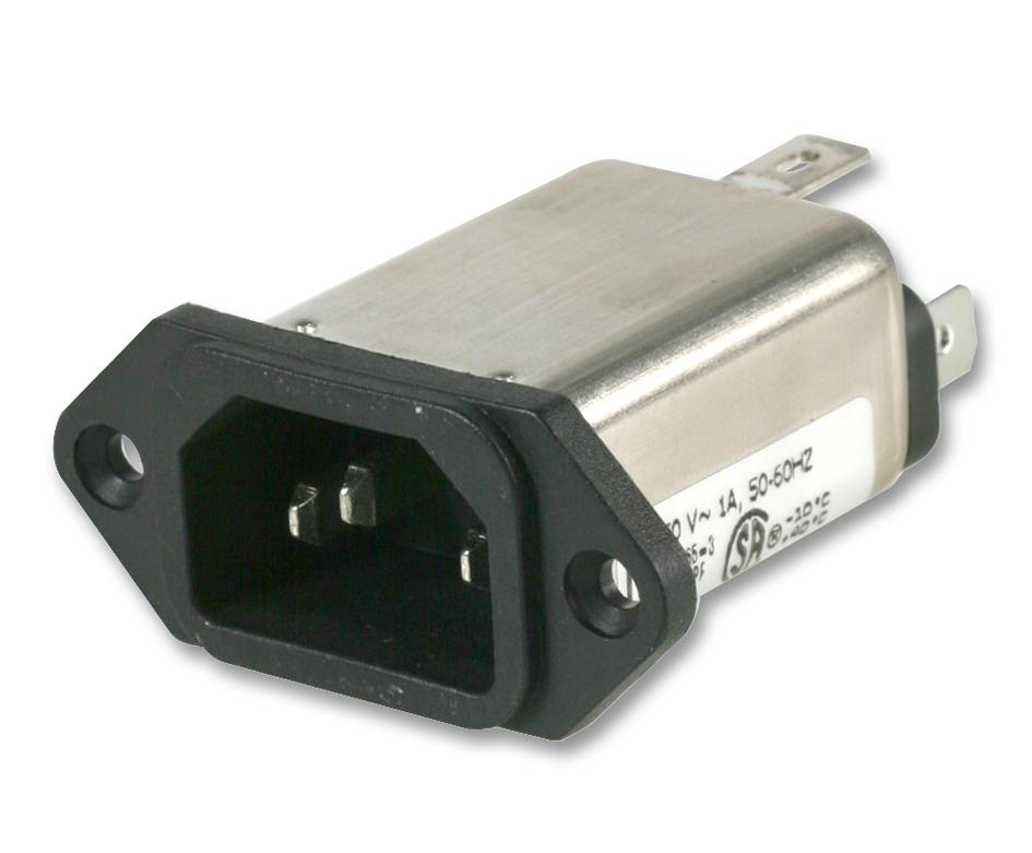 6EEB1 FILTER, INLET, IEC, 6A CORCOM - TE CONNECTIVITY