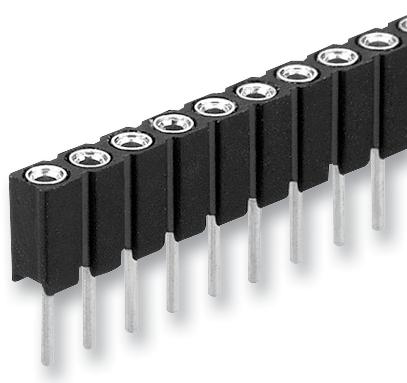 801-87-036-10-001101 CONNECTOR, RCPT, 36POS, 1ROW, 2.54MM PRECI-DIP