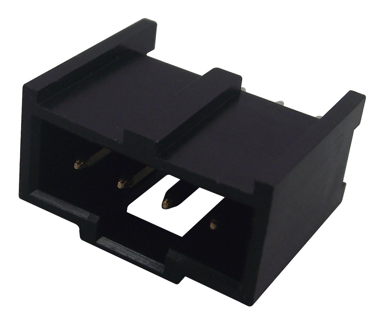 90136-1204 CONNECTOR, HEADER, 4POS, 1ROW, 2.54MM MOLEX