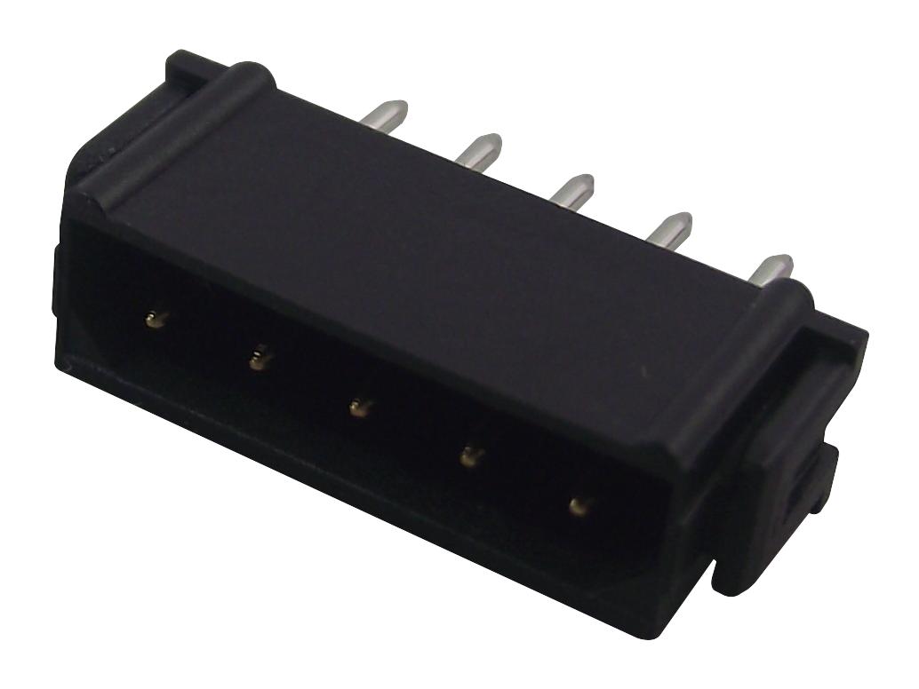 M80-8520542 PLUG, VERTICAL, 1ROW, 5WAY HARWIN