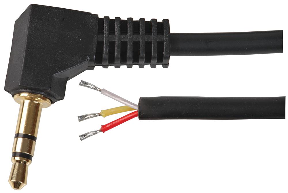 PSG08104 3.5MM JACK PLUG TO BARE ENDS -1M PRO SIGNAL