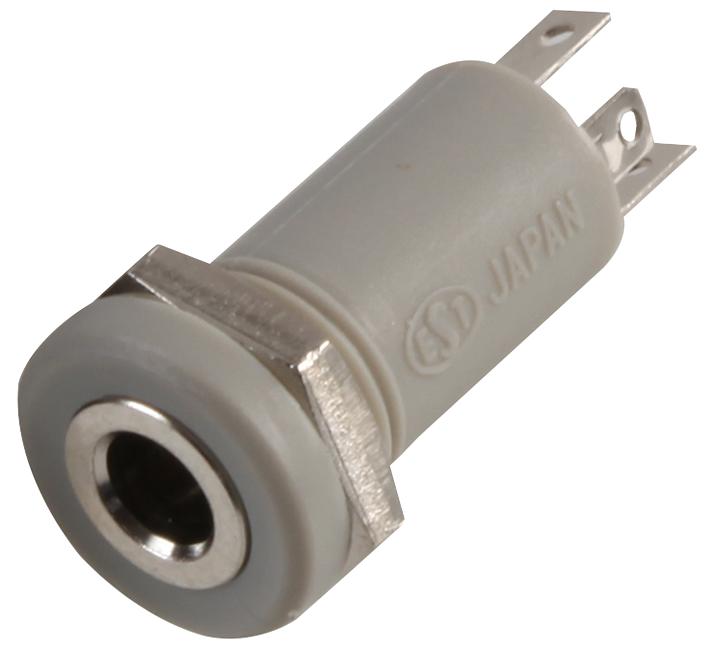 PSG08283 3.5MM JACK SOCKET, 4P, GREY, PK2 PRO SIGNAL