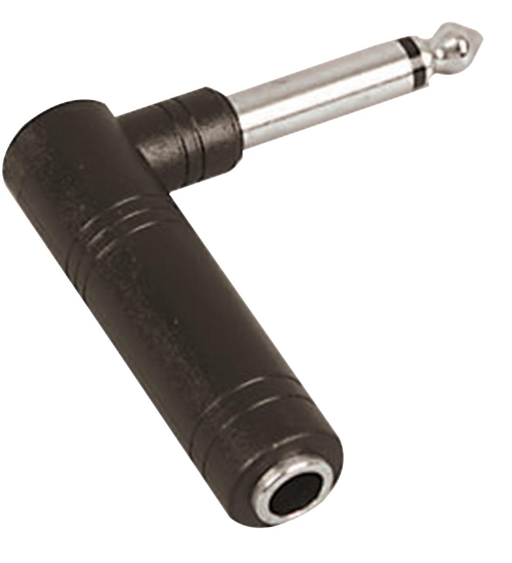 PSG01889 ADAPTOR, 6.35MM JACK, 90DEG, MONO PRO SIGNAL