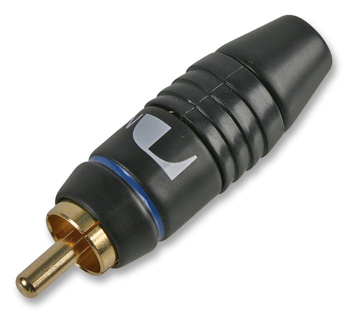 PSG02554 PHONO PLUG, GOLD, BLUE PRO SIGNAL