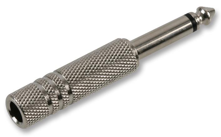 PSG02770 6.35MM JACK ADAPTOR, ST SKT TO MONO P PRO SIGNAL