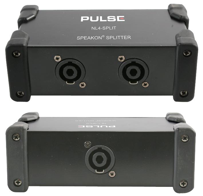 NL4-SPLIT SPEAKON SPLITTER, NL4, 1I/P, 2 O/P, UK PULSE