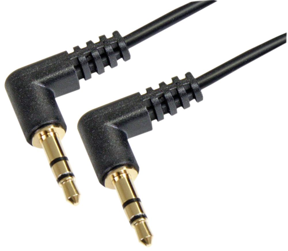 MU1MMS2RA CABLE ASSY, R/A 3.5MM STEREO PLUG, 305MM STARTECH