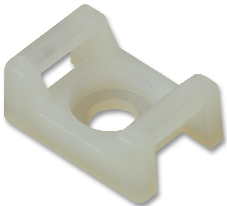 SM3NATURAL PARTEX CABLE TIE CRADLES NAT, PK100 PARTEX